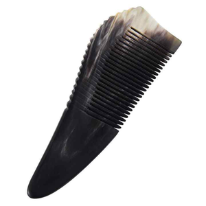 หวีนวดแตรวัวแฟชั่นขนาดใหญ่หวีนวดเขาวัวธรรมชาติหวีดีไซน์ดี - Product Image 5