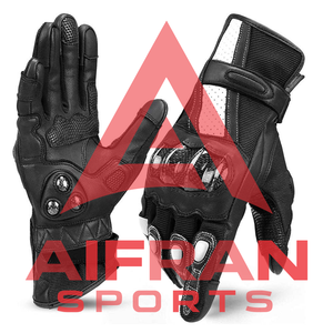 Gants de moto tactiques AIFRAN : Protection des mains en cuir synthétique résistant à l'abrasion - Product Image 4