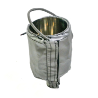 Chauffe-vent rouge durable fabriqué en Italie Contrôle précis de la température Polyester 120 PU Matériau-Essentiel pour l'éolienne
