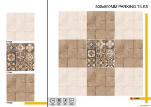 Azulejos de porcelana para estacionamiento al aire libre, azulejo de piso de superficie a prueba de arañazos antiescarcha de 40x40 cm para exportación Azulejo de porcelana - Product Image 3