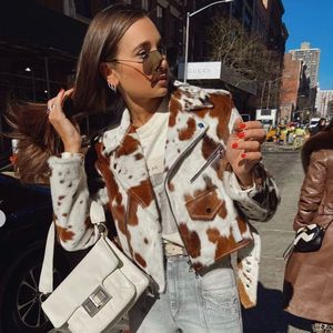 La última y elegante chaqueta de cuero natural para mujer, chaqueta de cuero de piel paquistaní transpirable para mujer - Product Image 4