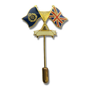 ที่มีคุณภาพสูงโลหะเคลือบอย่างเป็นทางการติดขาติดที่กำหนดเองหมุดปกสำหรับผู้ชายชุดสูท - Product Image 6