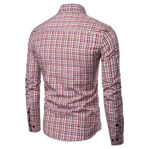 Camisa de manga larga para hombre personalizada, transpirable, de secado rápido, cómoda, lo mejor para ropa informal, camisas para hombre en diferentes tamaños de color con logotipo - Product Image 6