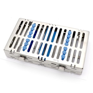 Kit de curettes parodontales Gracey en acier, instruments chirurgicaux manuels, étui ergonomique, certifié CE Classe II pour la parodontie - Product Image 3