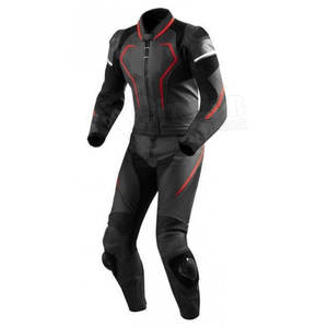 Traje de motocicleta de cuero personalizado para equipo de carreras unisex con armadura de cuerpo completo diseño transpirable para todas las estaciones y turismo - Product Image 6