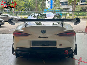 Alerón de estilo de fibra de carbono seco, alerón trasero para maletero, ala de labio, cola de pato para Toyota <span class=keywords><strong>SUPRA</strong></span> A90 A91 MK5, sintonización automática - Product Image 2