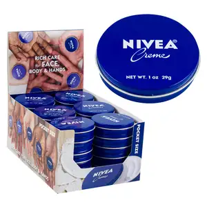 NIVEA Creme Body, Face and Hand Moisturizing Cream 3 Pack of 6.8 Oz / Wholesale Nivea Soft Moisturizing Creme .84oz for export