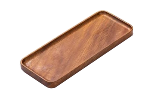 Bandeja moderna de madera para taza de café, varios estilos, tamaños para el hogar, oficina, comedor, sala de estar, cocina, decoración de baño al aire libre - Product Image 4