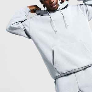 ชุดวอร์มผ้าฟลีซซักกรดสำหรับผู้ชายชุดวอร์มผ้าฝ้าย100% โอเวอร์ไซส์สำหรับฤดูหนาวปรับแต่งได้ - Product Image 3