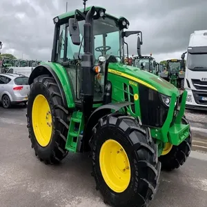 2018 John pour Deere 6120M équipement agricole bon marché utilisé avec une excellente condition de travail pompe à composants de base de navire prêt - Product Image 6