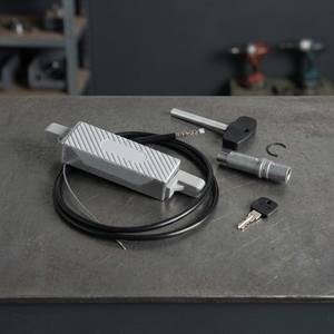 Unité de commande de porte automatique ELSAMEC en acier, aluminium et plastique - Construction robuste, installation facile par vis, télécommande 1 - Product Image 3