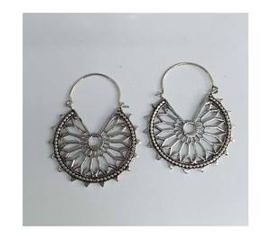 Boucles d'oreilles fantaisie en métal de style hip-hop GC-ER-178 bijoux pour femmes en alliage pour les cadeaux - Product Image 1