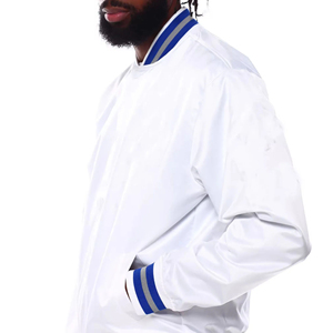 Chaqueta universitaria de alta calidad directa de Pakistán, soporte de invierno, estilo callejero informal, detalle de retazos personalizado, Letterman - Product Image 3