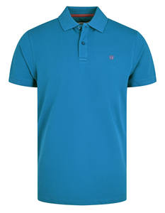 Polos cómodos de manga corta con estampado en relieve y serigrafía hechos en Pakistán para hombres - Product Image 1