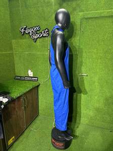 Customized Functional Working Multi Tool Pockets Industry <b>Coverall</b> 100% Cotton Acid Wash Cargo Jumpsuit Workwear <b>Bib</b> Pants - Product Image 2