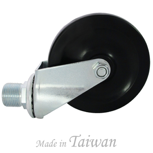 ก้านเกลียวอุตสาหกรรม4นิ้วหมุนได้1 "สำหรับการเก็บเข้าลิ้นชักท่อรถเข็นขนาดใหญ่ - Product Image 3