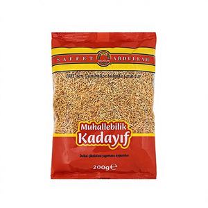 Kadayif Tostado 200 gr Kunafah Postre Turco Ingredientes Naturales Kataifi Crujiente y Caramelizado Perfecto para Barra de Chocolate Estilo Dubái - Product Image 3