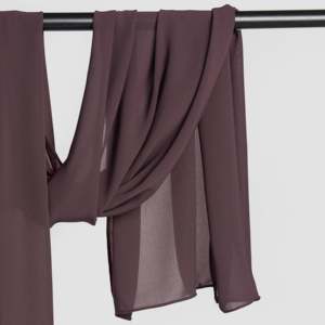 Voile et masque de protection solaire GAI Basic Mauve Hijab - Product Image 5