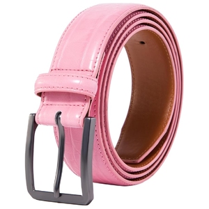 Ceinture en cuir véritable à boucle ardillon pour hommes Mode d'affaires Ceintures en cuir décontractées - Product Image 1