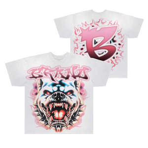 Custom <b>Mens</b> Heavyweight Oversized T Shirt Vintage Acid Wash Streetwear Graphic Boxy Cropped Fit - Product Image 4