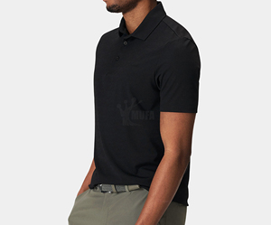 Camisetas de polo de golf de secado rápido para hombre personalizadas, camisetas de algodón que absorben la humedad con patrón de estampado de longitud corta bordado - Product Image 4