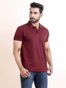 Trendy 100% Cotton <b>Men's</b> for <b>Polo</b> <b>Neck</b> Half Sleeve T-Shirt Stylish and Comfortable Wardrobe Essential for Every Season - Product Image 4