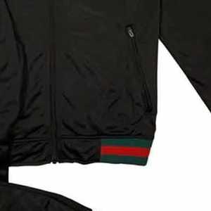 Track Suits Custom <b>Jacket</b> Jogger Sets with Printing Embroidery Wholesale Unisex Sweatsuit Loose Ribbed Tracksuit for <b>Men</b> - Product Image 4