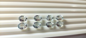 พลอยสีฟ้าพลอยสีฟ้าเป็น3X5mm 9X11มม. พลอยเจียระไนแบบหลวมรูปทรงลูกแพร์ - Product Image 5