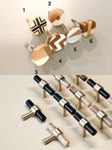 Luxury Marble Drawer Knobs Natural White Stone Cabinet Pulls Intricate Rose Carving Modern Stone Drawer Knob Adjustable Dresser - Product Image 5