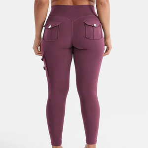 Leggings de Yoga de Cintura Alta 2025 para Mujer, Súper Suaves, Ligeras, Transpirables, Ecológicas, Sin Costuras, Cierre Elástico en la Cintura, Color Sólido - Product Image 4