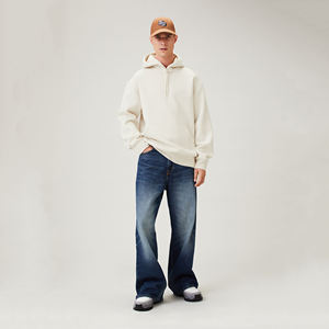 เสื้อสเวตเตอร์สวมหัวพิมพ์ลายกราฟิกมีฮู้ดกำหนดได้เองพร้อมโลโก้ด้านหน้าตามต้องการ - Product Image 6