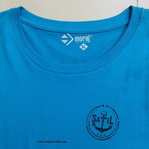 Camiseta de Hombre de Alta Calidad, 100% Algodón Jersey, Estilo Holgado, Streetwear, Impresión Digital Personalizada, Manga Corta, Transpirable - Product Image 3