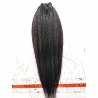 Meilleures extensions de cheveux indiennes brutes ondulées, tissées à la machine, en mèches, de donneur unique, non traitées, non-Remy, à micro-anneaux