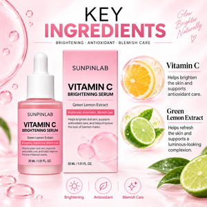 Private Label Skincare Manufacturer Brightening Face Serum Pore Care Daily <b>Glow</b> OEM ODM Factory Direct Private Label Supplier - Product Image 2