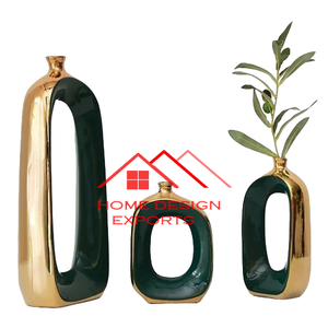 Double Tone Hand Made Metal <b>Vase</b> <b>Vase</b> in <b>Unique</b> Luxury Design Hot Selling <b>Vase</b> at Wholesale Price - Product Image 6