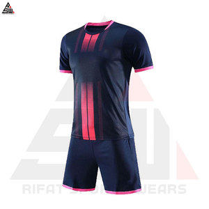 Uniforme de Fútbol Unisex de Alta Calidad, Personalizable, de Secado Rápido, Transpirable, 100% Poliéster, Manga Corta, Camisetas de Fútbol para Atletas - Product Image 4
