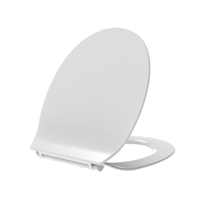 Couvre-siège de toilette universel blanc thermoformé à fermeture douce - Product Image 4