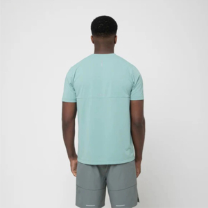 Camiseta de Lona de Algodón Lisa con Logotipo Frontal, Unisex, Calidad Premium, Suave, Transpirable, Antiarrugas, para Uso Diario, Venta al Por Mayor - Product Image 4