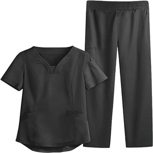 Uniforme d'infirmière tricoté confortable de style jogging pour femmes pour le travail et les activités bénévoles - Product Image 3