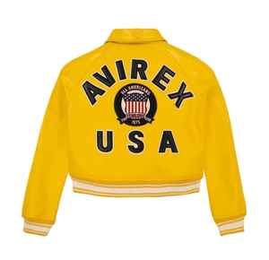 Colección Exclusiva 2025 de Chaquetas Bomber de Cuero Vacuno Genuino para Hombre Avirex, Hechas a Medida, Tallas Grandes - Product Image 3