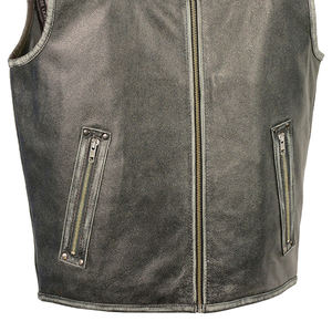 Chaleco de cuero profesional para motocicleta Chaleco de cuero para motocicleta de tela genuina de invierno disponible en todos los tamaños y colores - Product Image 6