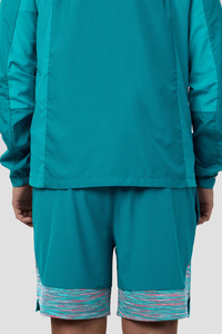 ชุดกีฬาออกกำลังกายน้ำหนักเบาสำหรับผู้ชายมีฮู้ดติดซิปพร้อมโลโก้ระบายอากาศขนาดพิเศษสำหรับใส่เล่นกีฬา - Product Image 3