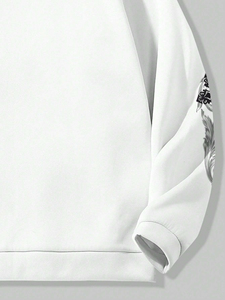 Sudadera con capucha estampada personalizada para hombre estilo cremallera con cremallera sudadera de lana de algodón 100% para comodidad de invierno - Product Image 4