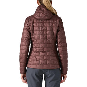 Chaqueta con Capucha Nano Puff Personalizada para Mujer, Invierno, Delgada, Ligera, Impermeable, Transpirable, de Secado Rápido, con Cremallera Frontal, Personalizada - Product Image 4