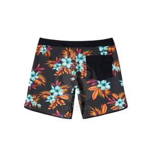 กางเกงขาสั้นผู้ชายผ้าแคนวาสแบบลำลองแห้งเร็วและระบายอากาศได้ดีปรับแต่งได้ด้วยการพิมพ์ดิจิตอลโลโก้ของคุณเอง - Product Image 2