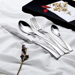 Best Quality Food Grade Modern Hotel Mirror Polishing <b>Flatware</b> Stainless Steel 304 Cutlery Set - Product Image 4