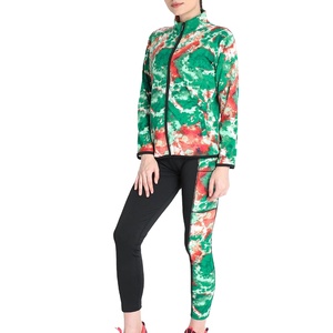 New High Quality Full Sublimation Women Printed Jogging Sweat Suit <b>Sets</b> Casual Winter Tracksuit with Plus Size Options 2027 - Product Image 3