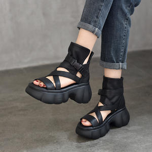 Botas de Tacón Grueso para Mujer, Botas Altas hasta la Rodilla y Botines para Mujer, Botas de Moda de Invierno para Oficina y Uso Casual - Product Image 1