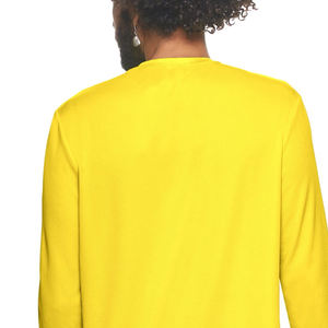 Chemise à manches longues tendance pour homme en coton/polyester, confortable, respirante, écologique, infroissable, pour le travail, les occasions décontractées et formelles - Product Image 4