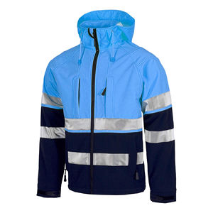 Chaqueta de Seguridad Reflectante de Alta Visibilidad al Mejor Precio al por Mayor, Chaqueta Bomber de Invierno con Capucha para Mujer - Product Image 1
